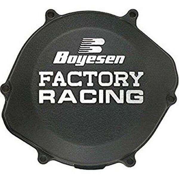 Boyesen Factory Clutch Cover For Honda CRF 450 R 2017-2024 Black CC-06CB