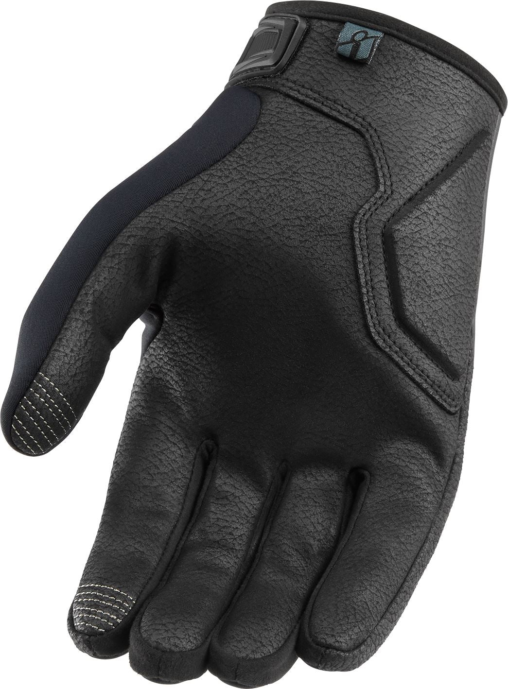 ICON Hooligan Insulated CE Motorcycle Gloves Black 2023 Model