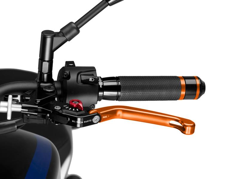 Puig Folding V3 Clutch (Orange Lever With Blue Selector) Red 0798N