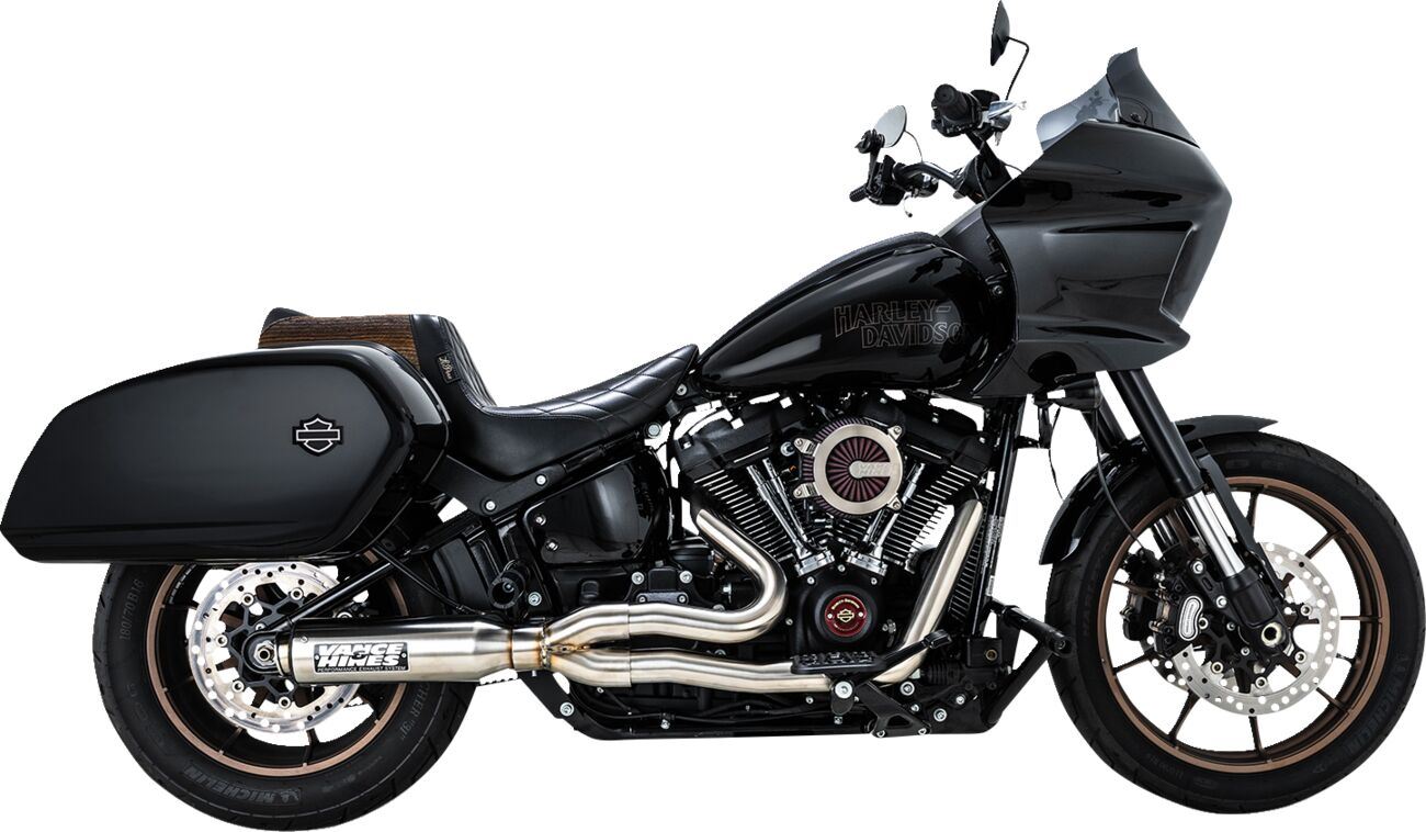 Vance & Hines 2-into-1 Supersport Exhaust System For HD FXLRS 1923 18-24 27337