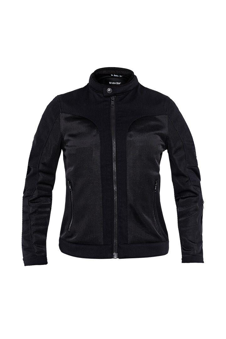 JOHN DOE Women's Aero Mesh Jacket BLACK 2025 Model