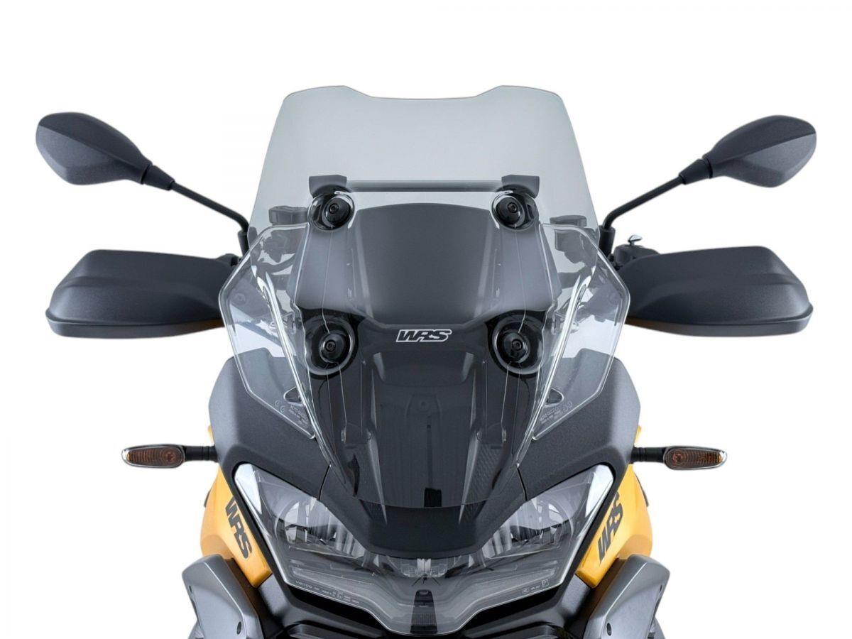 WRS Windscreen For Moto Guzzi Stelvio 1000 2024-2026 Smoke MG006F