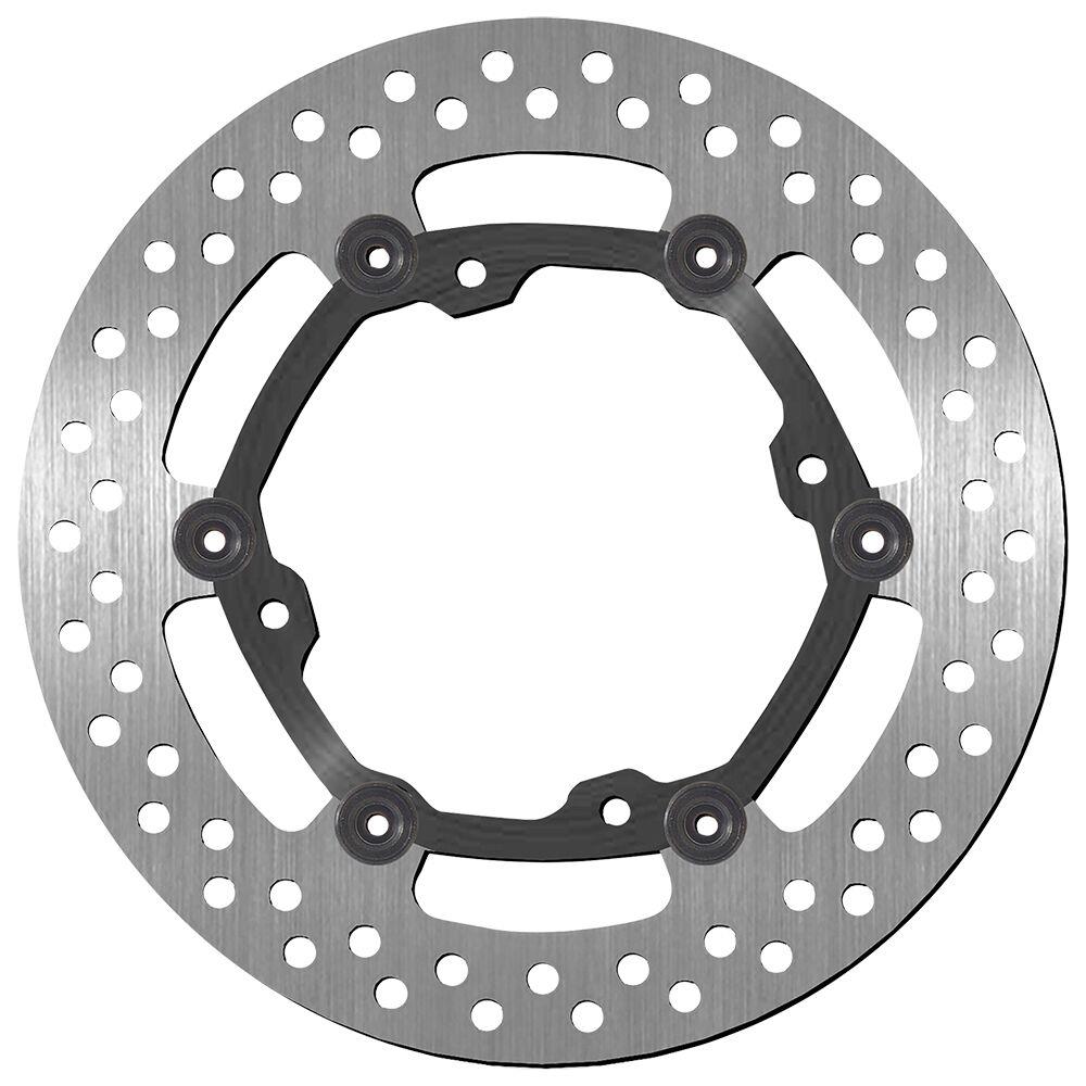 Sbs Stainless Steel Brake Rotor For Suzuki RM-Z 250 2005-2018 Black Silver 5017