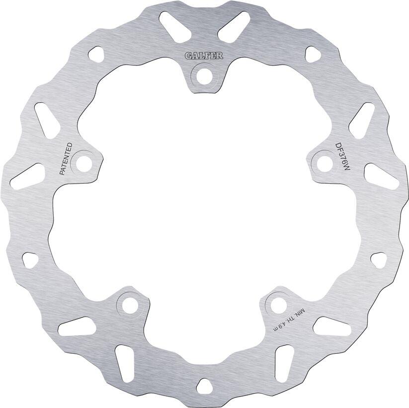Galfer Brake Rotor Fixed Wave For Suzuki GSX 1300 R 2021-2024 Silver DF376W