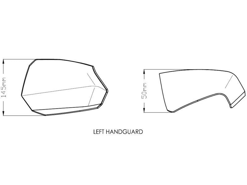 Puig Handguards Maxiscooter Dark Smoke 20297R