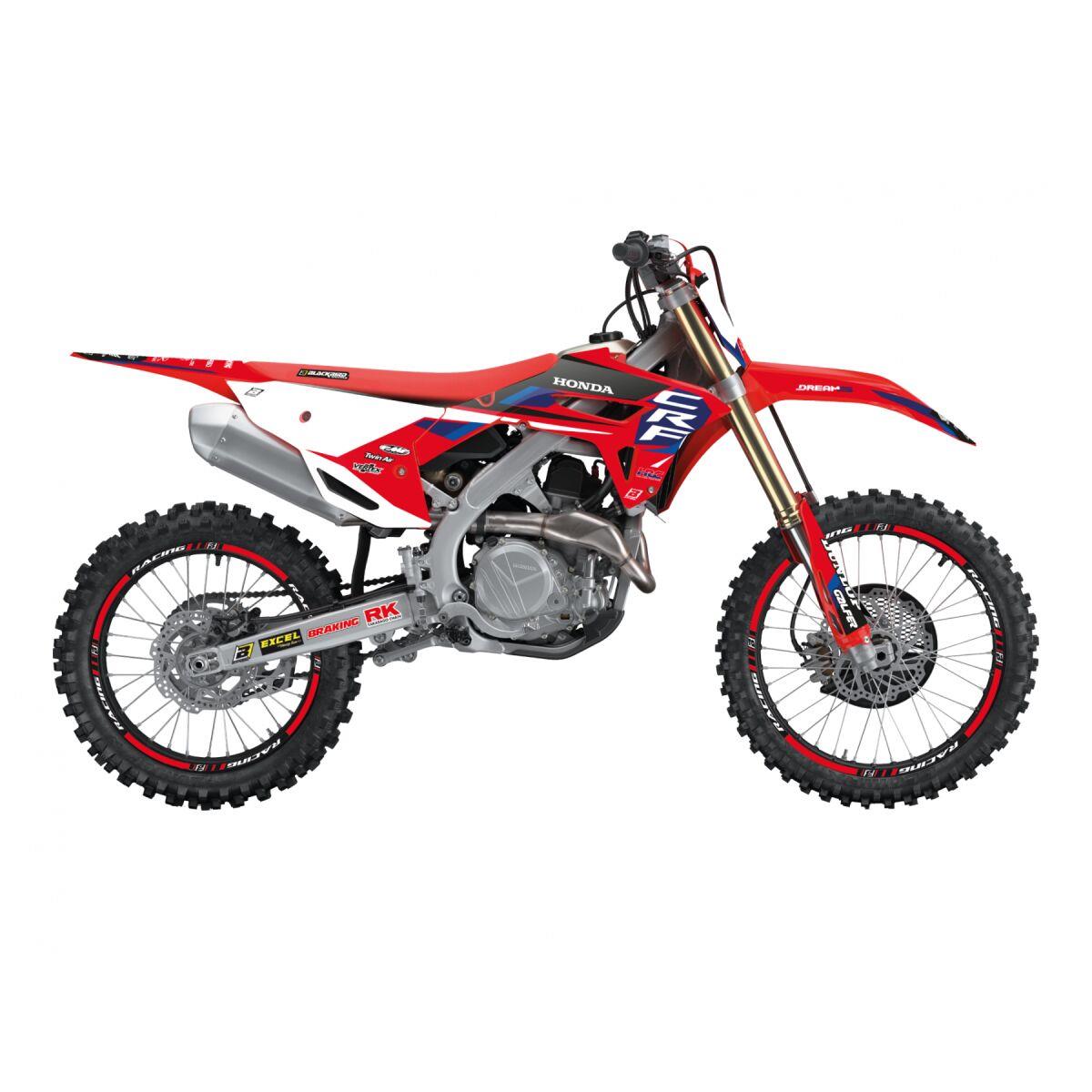 Blackbird Racing Sticker Kit Chrome For Honda CRF 250 F 2021-2024 2148ABCRO