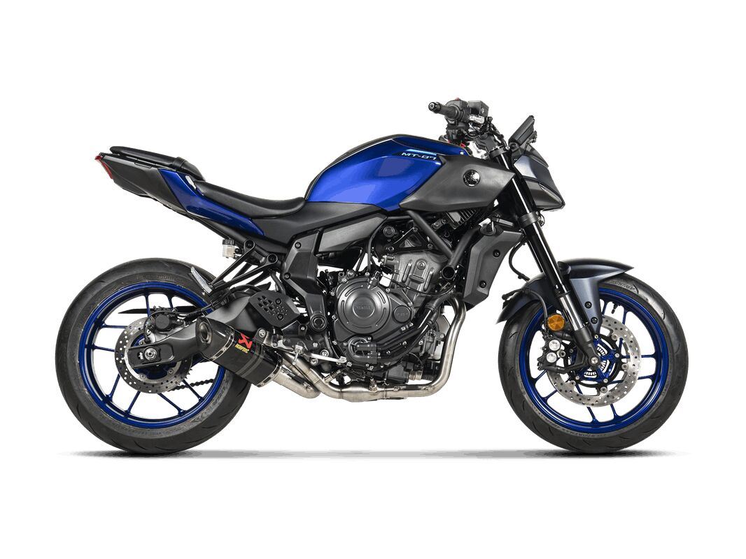 Akrapovic Racing Line Full Exhaust System Street For Yamaha MT-07 2025 S-Y7R2-AFC/1