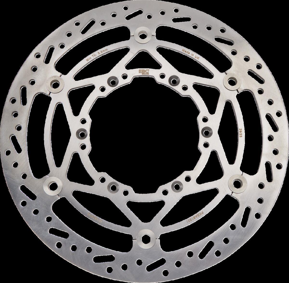 Ebc Brake Rotor For Suzuki DR-Z 400 SM 2005-2009 Silver Stainless Steel MD6247D