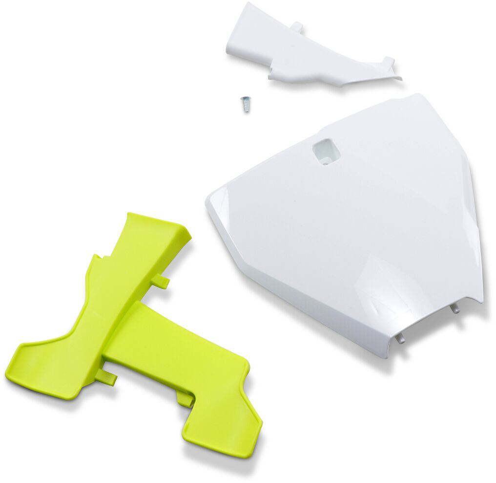 UFO Front Plate W/Guide For Husqvarna TC/FC 450 16-22 White HU03395-041
