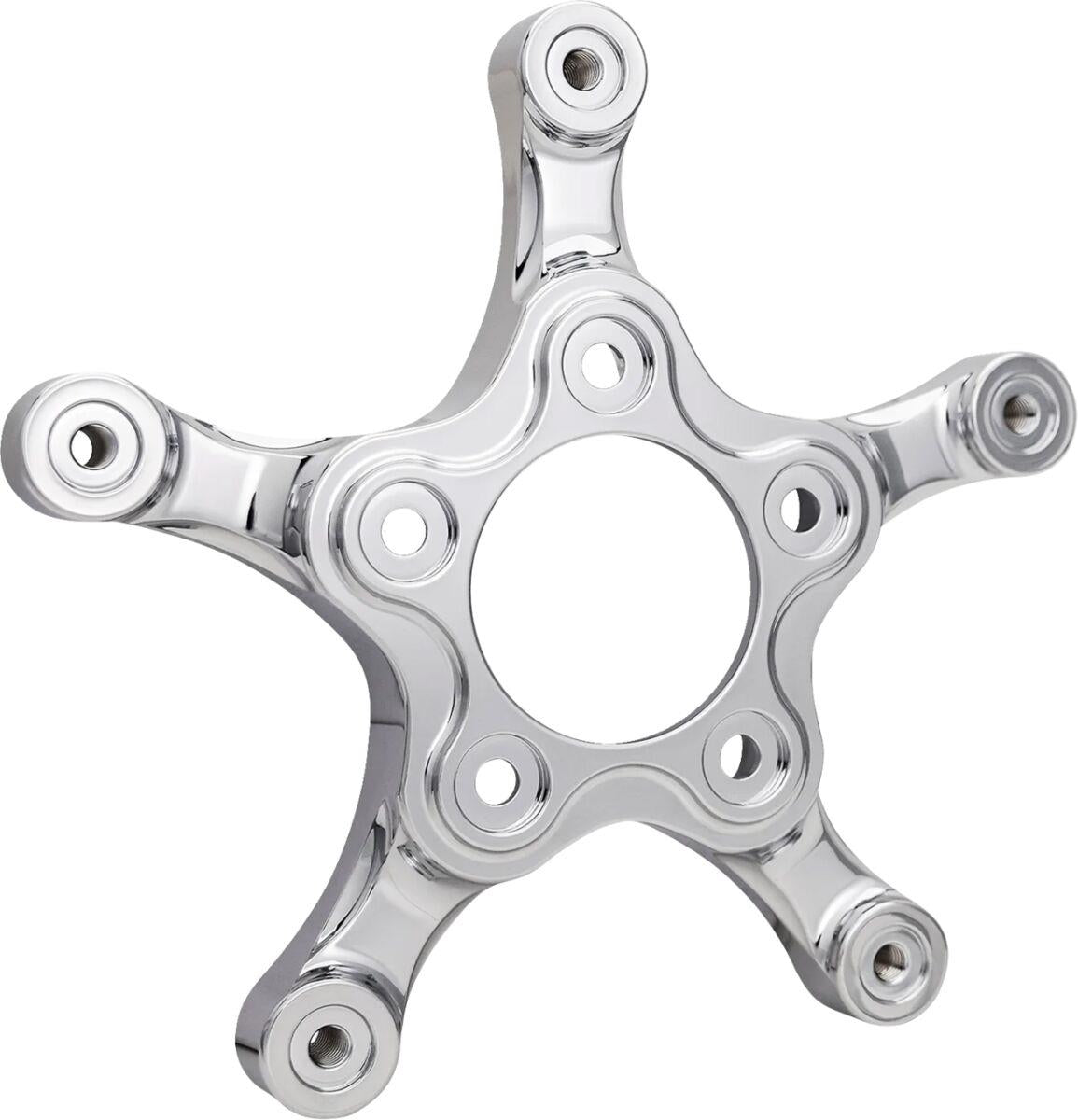 Arlen Ness Spider Rotor Adaptor Chrome Aluminium For 320mm Brake Rotors 300-083
