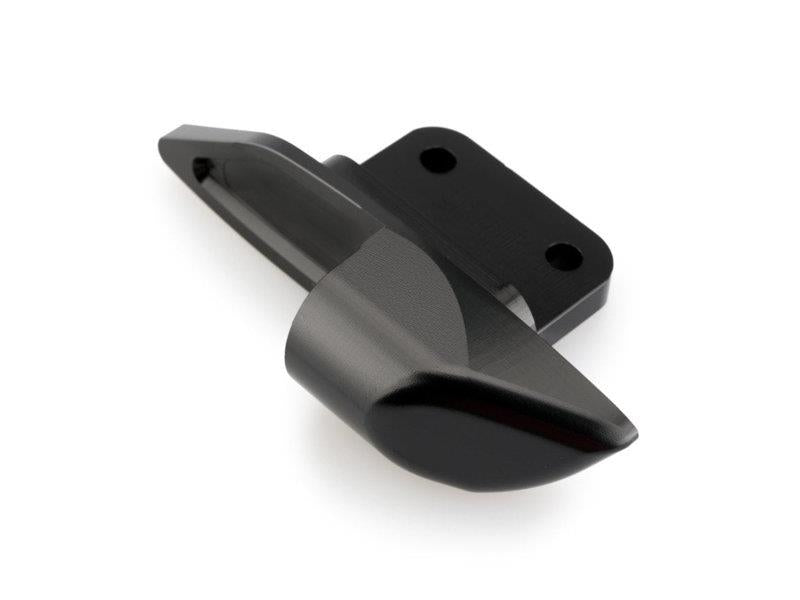 PUIG Rearview Mirror Adaptor Base RHS Black for Yamaha TMax 530/DX/SX/560/560 Tech Max 12-21 9574N