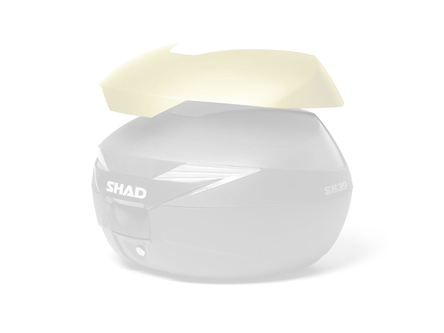 SHAD SH39 Unpainted Top Box Cover D1B39ER