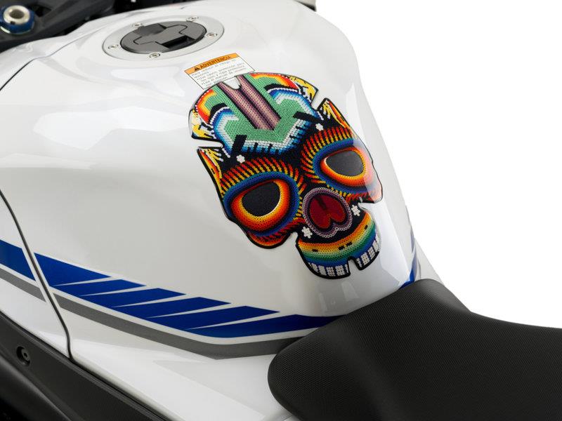 Puig Skull I Tank Pad Red 8837O
