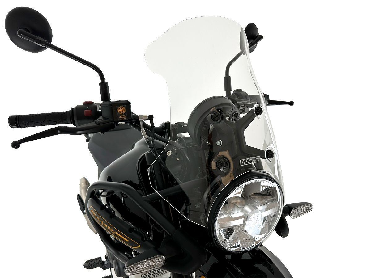 WRS Windscreen Touring Royal Enfield Dual Purpose Clear RE002T