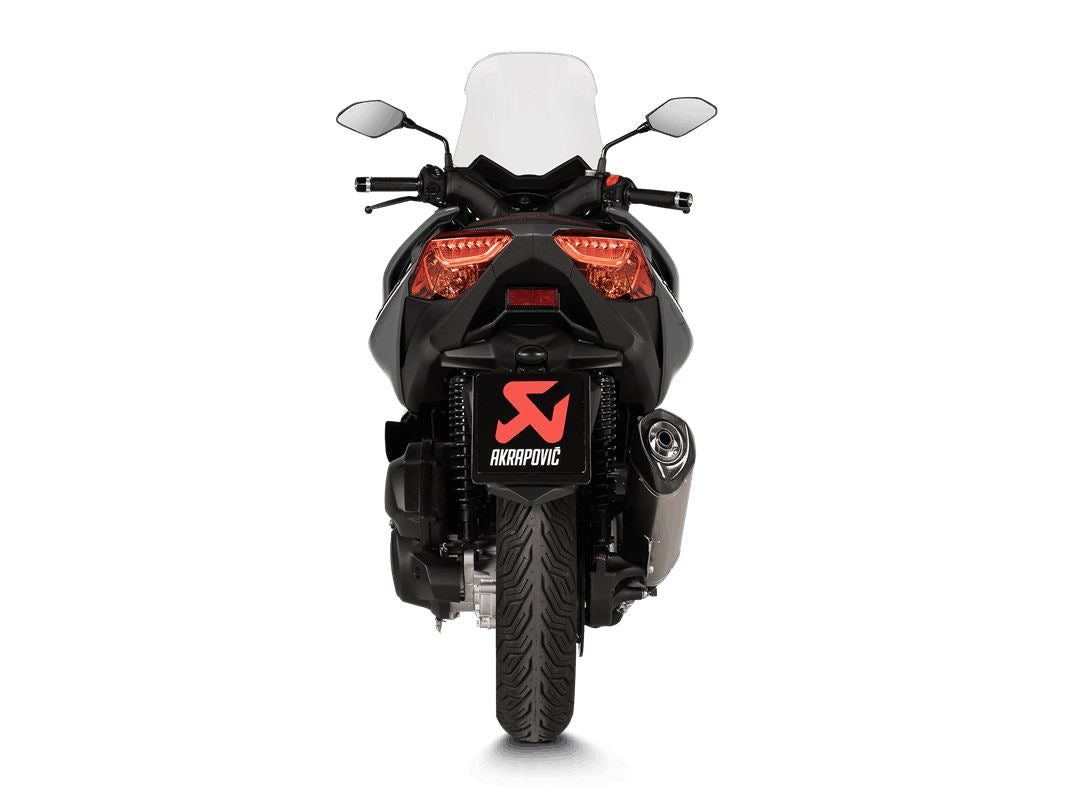 Akrapovic Slip-On Line Muffler SS/CF For Yamaha XMAX 125 21-24 S-Y125SO6-HRSS
