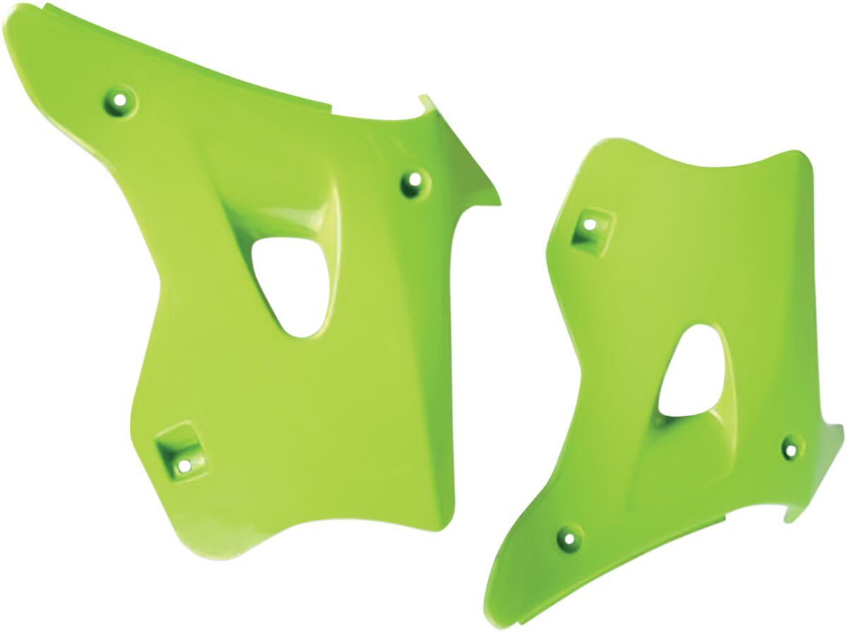 UFO RADIATOR COVERS KAWASAKI KX125/250 KX-GREEN KA02768-026