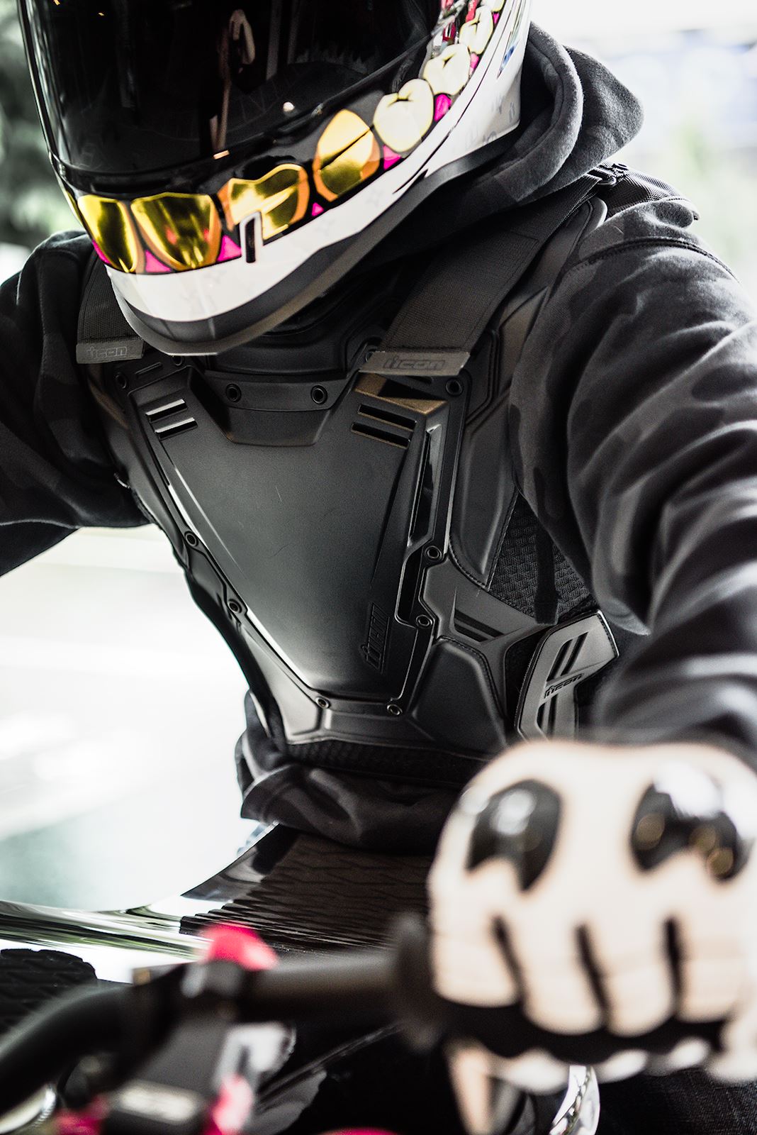 ICON Field Armor 3™ Motorcycle Vest Black 2023 Model