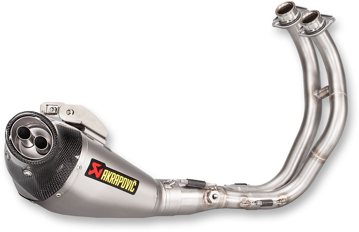 Akrapovic Racing Line Exhaust System Red TI For Yamaha MT-07 14-16 S-Y7R1-HAFT
