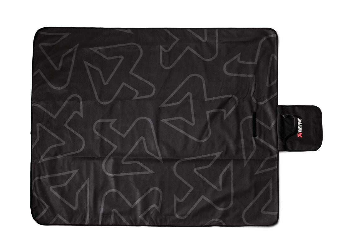 Akrapovic Picnic Blanket Polyester Black Red White 802344