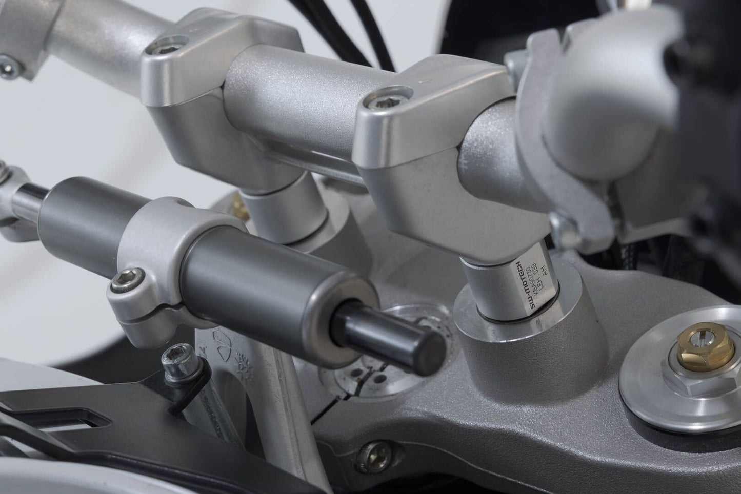 SW MOTECH 20mm Bar Riser For Ducati Desert X 950 23-24 LEH.22.039.10100