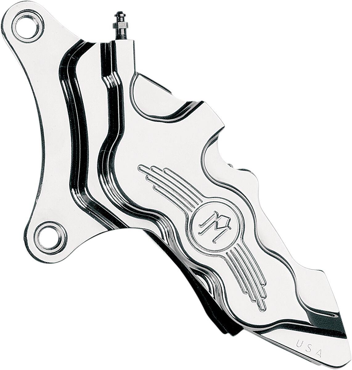 Performance Machine Front Caliper For Harley FLSTFB 1690 2000-2017 0051-2915-CH