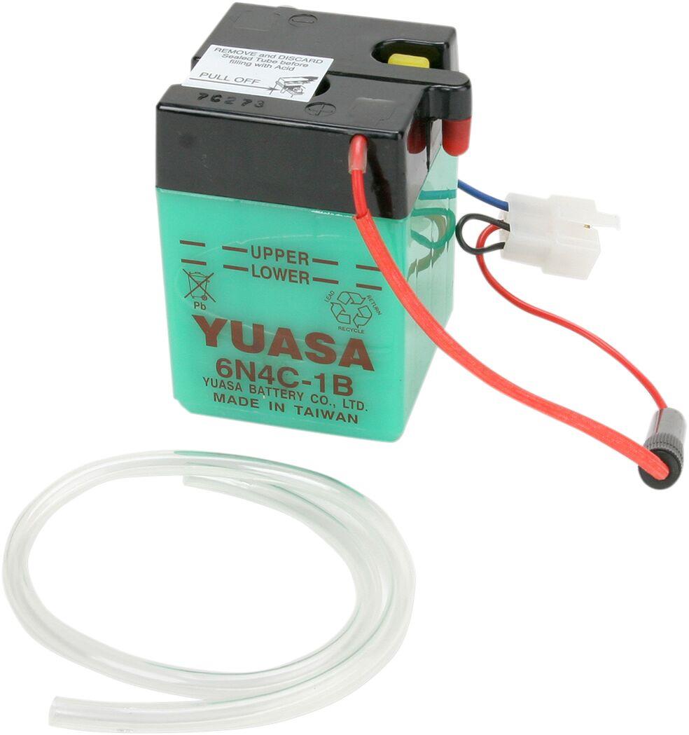 Yuasa Conventional Battery For Honda XL 125 SL 1973-1990 6N4C-1B(DC)