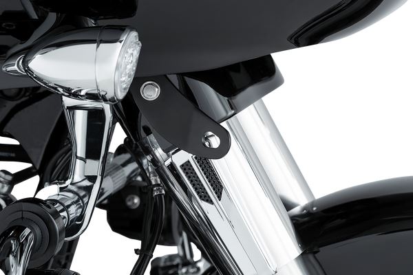 Ciro Tie-Down Brackets For Harley Davidson FLTRK 1868 2015-2024 Black 66101