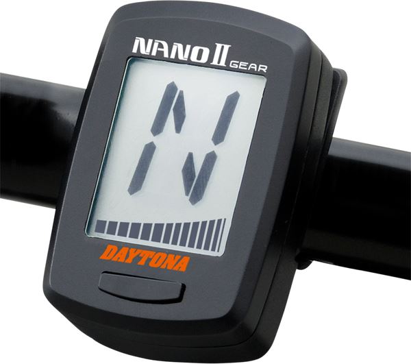 Daytona NANO2 Waterproof Shift Light Programmable LCD Gear Position Indicator 86533