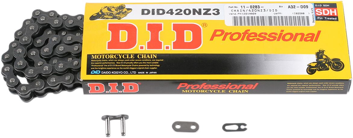 DID Drive Chain 520 Natural Clip Series 116 L 4525516160230