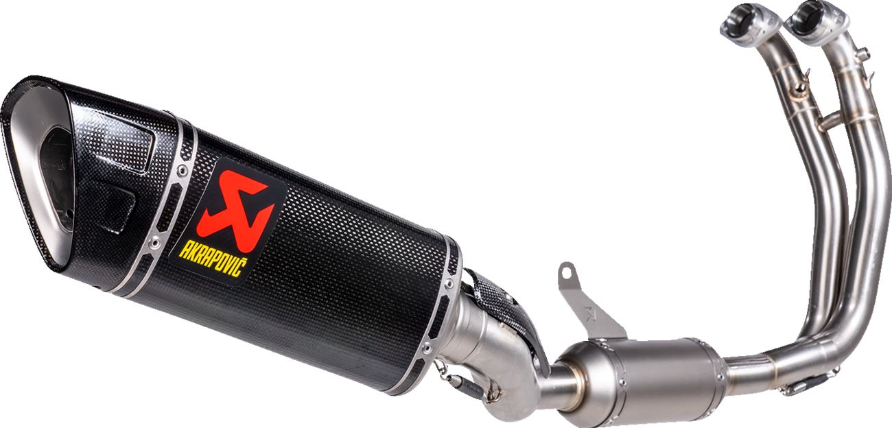 Akrapovic Racing Line Exhaust System SS/CF For Aprilia RS 660 20-24 S-A6R3-APLC