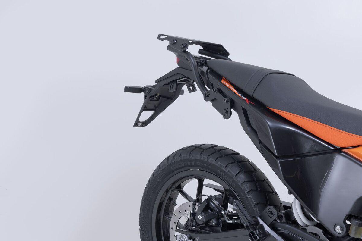 SW MOTECH PRO Side Carrier Set Left & Right Black Steel KFT.04.417.30000/B