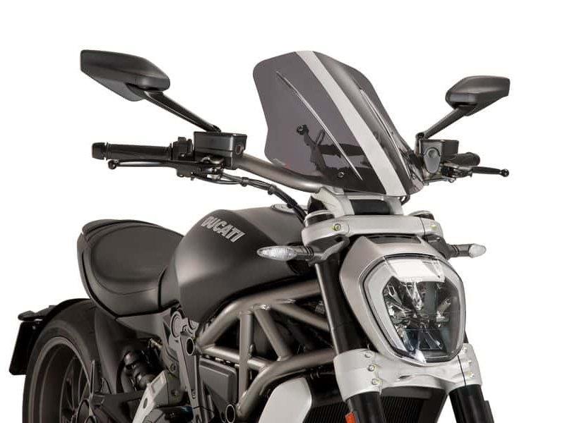 Puig New Generation Adjustable Screen Dark Smoke 22333F