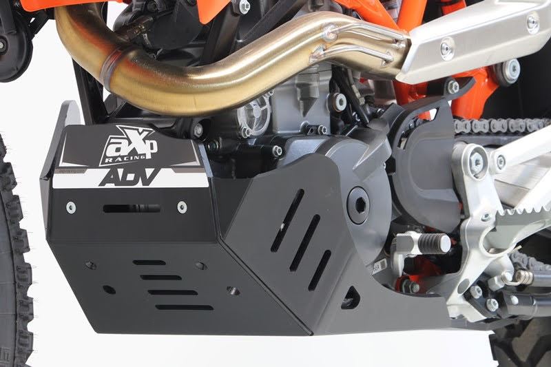 AXP RACING Adventure Skid Plate For GAS/HVA/KTM SM 700 08-24 Black AX1696