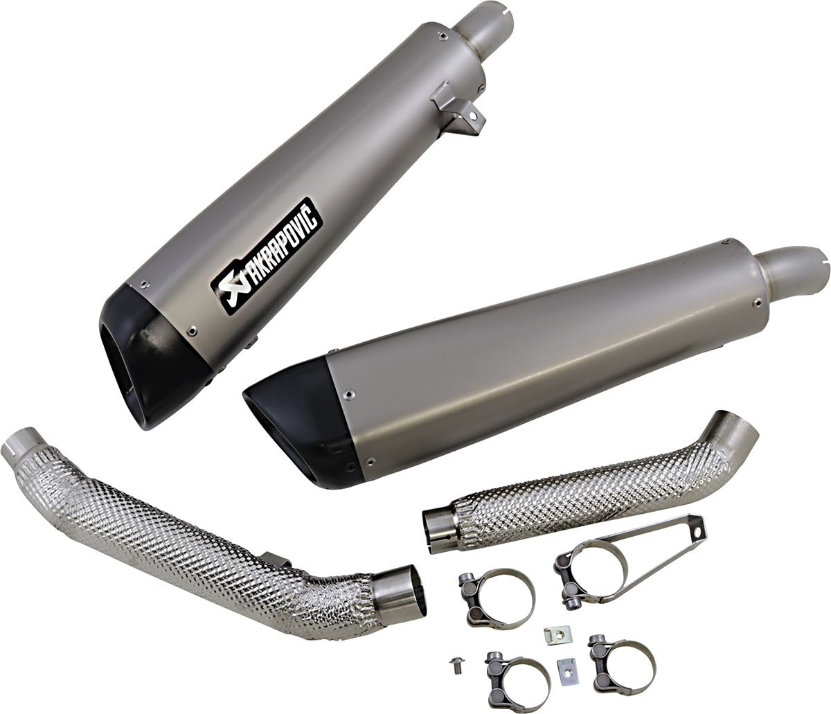 Akrapovic Slip-On Line Muffler TI For Triumph Scrambler 1200 XC 19-20 S-T12SO3-HCQT