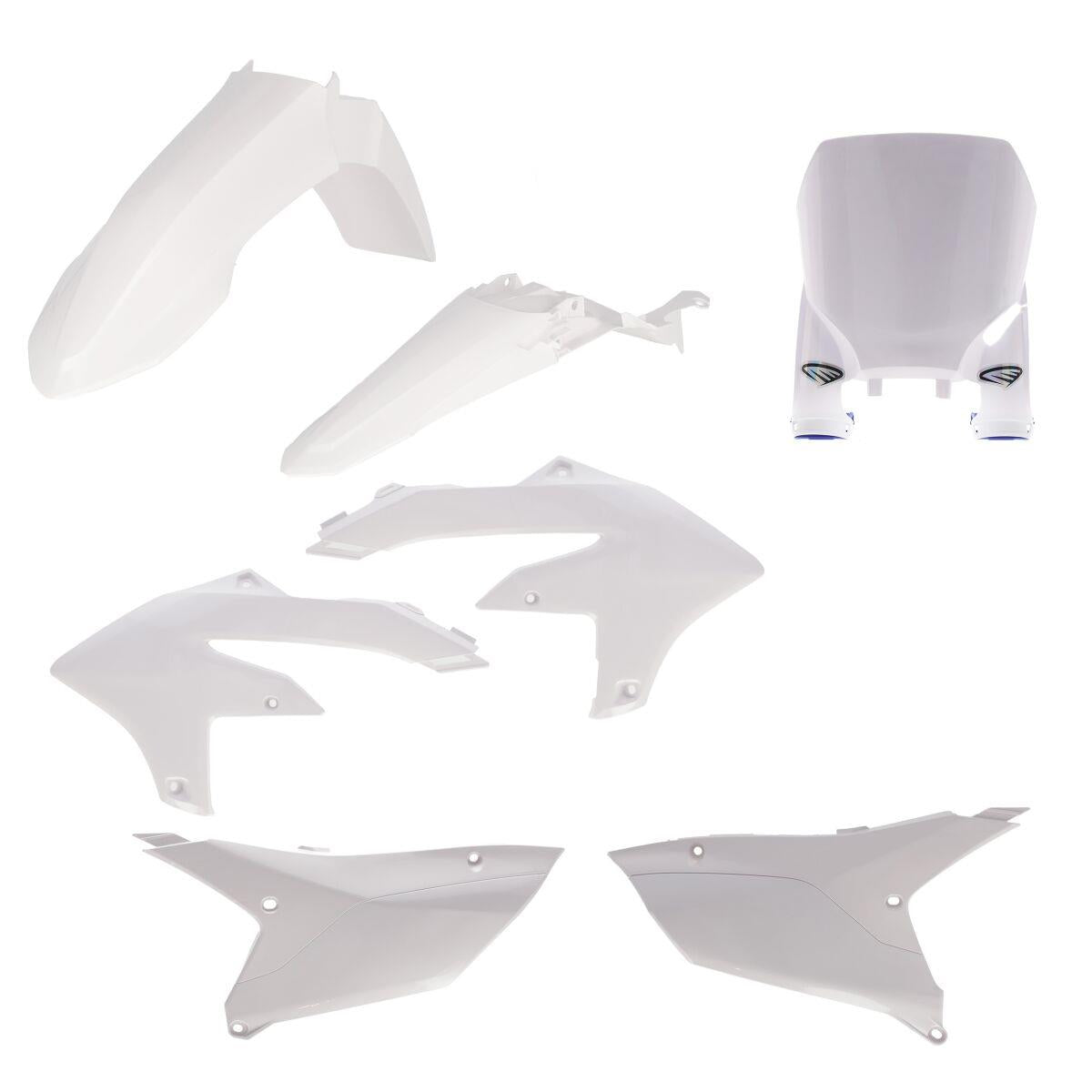 Cycra Body Kit For Yamaha YZ 450 FX 2023-2026 White Plastic Kit 1CYC-9435-42