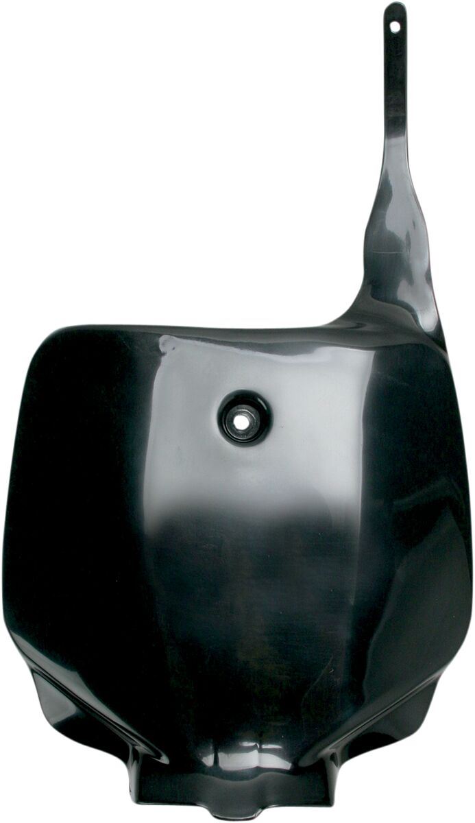 UFO FRONT NUMBER PLATE KAWASAKI KX85 BLACK KA03712-001