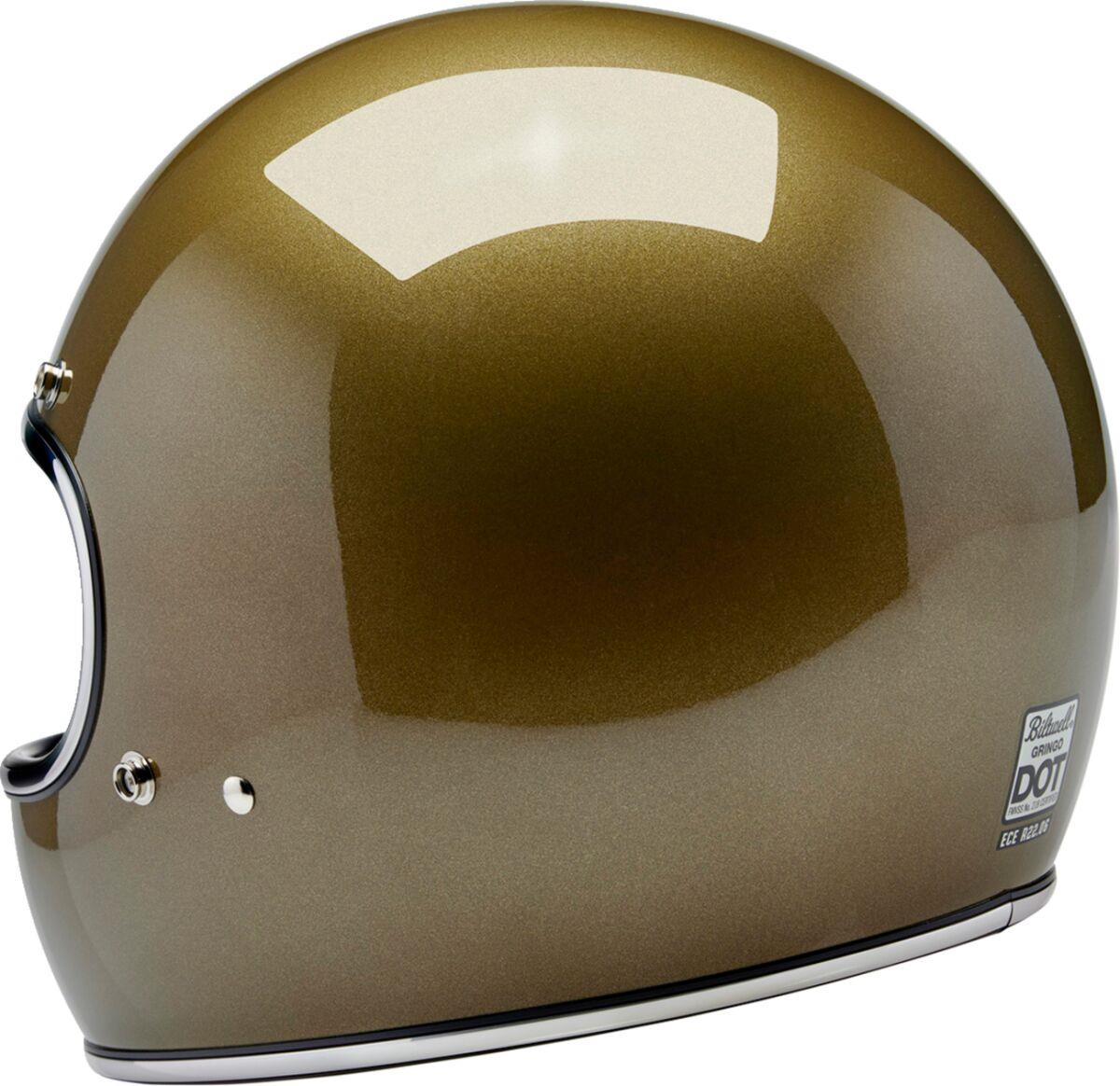 BILTWELL Gringo Gold Motorcycle Helmet