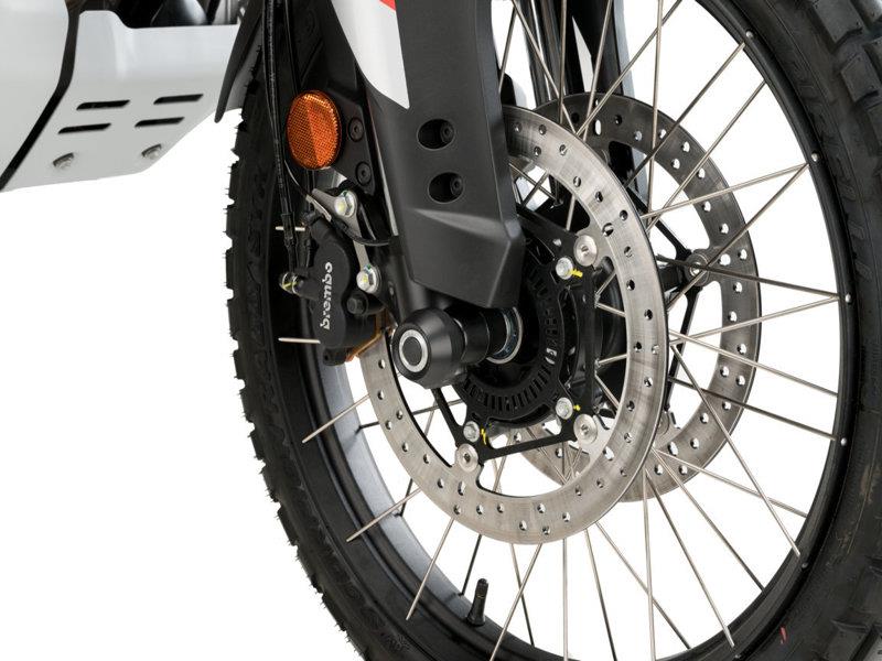 PUIG PHB19 Front Fork Protector Black for Aprilia Tuareg 660 22-25 21243N