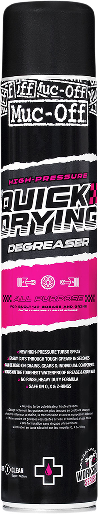 Muc-Off High Pressure Quick Drying Degreaser - All Purpose 750ml