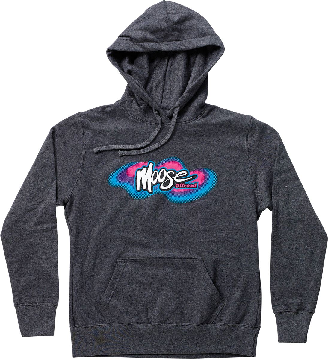 Moose Racing Women's Retro Hoodie Grey