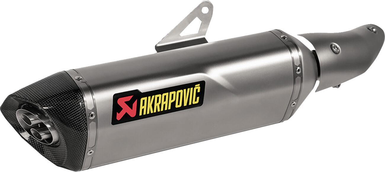 Akrapovic Slip-On Line Muffler TI For Kawasaki Ninja 500 2024 S-K5SO1-HRT