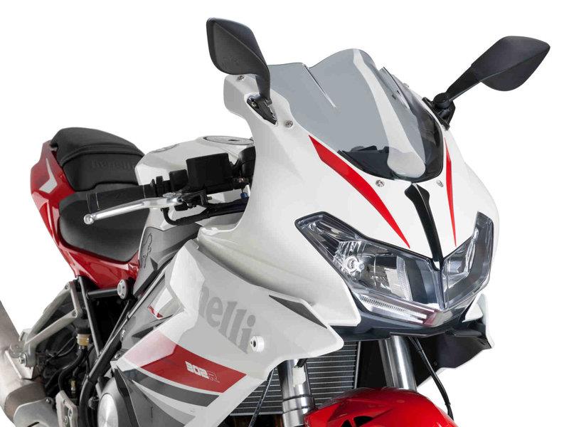 PUIG Racing Screen Light Smoke for Benelli Tornado 302R 14-23 9591H