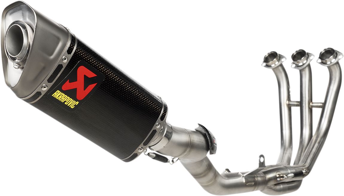 Akrapovic Racing Line Exhaust System SS/CF For Yamaha MT-09 20-24 S-Y9R14-APC