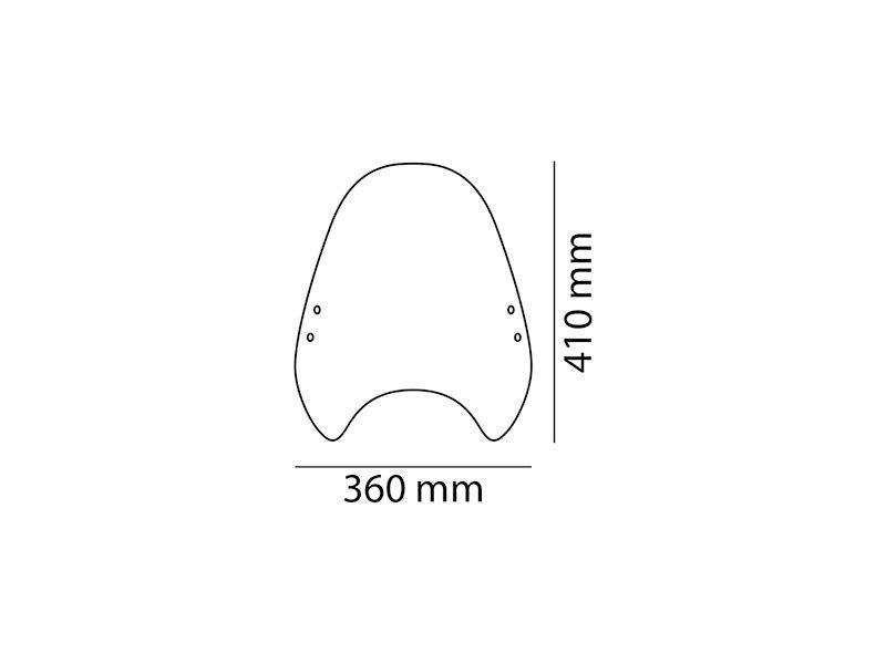 Puig Custom II Screen Light Smoke 20529H