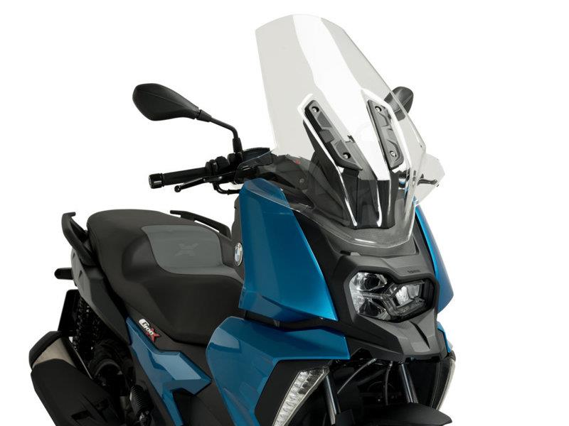 PUIG V-Tech Line Touring Screen Light Smoke for BMW C400 X 18-21 20732H