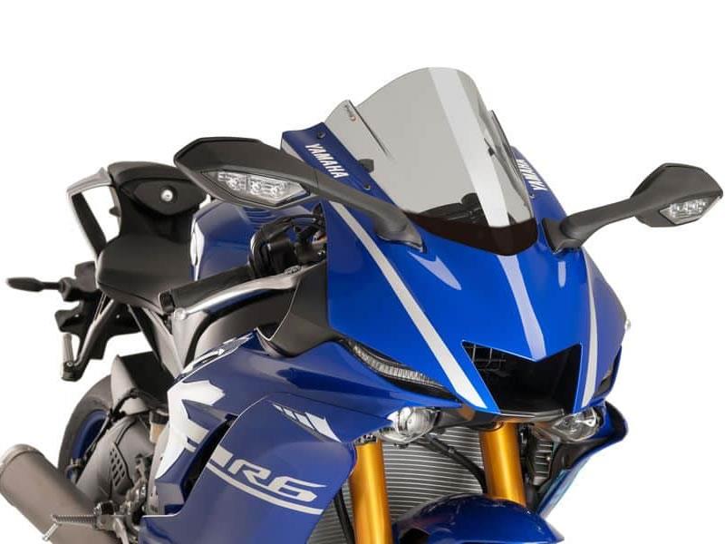 PUIG Z-Racing Screen Carbon Look for Yamaha YZF R6/Race/R7 17-25 9723C