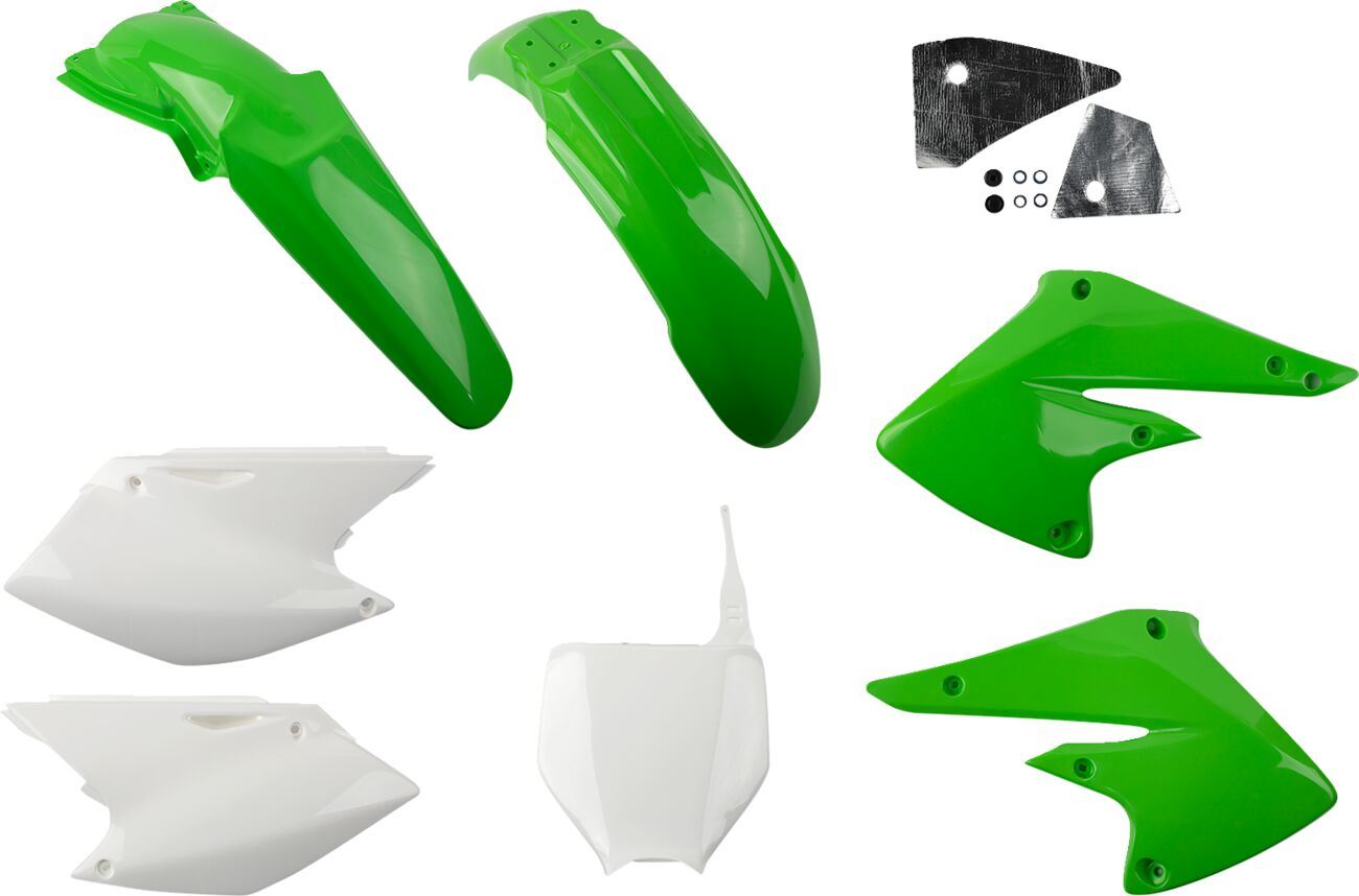 UFO COMPLETE BODY KIT KAWASAKI KXF250 OEM-COLOR KAKIT203E-999