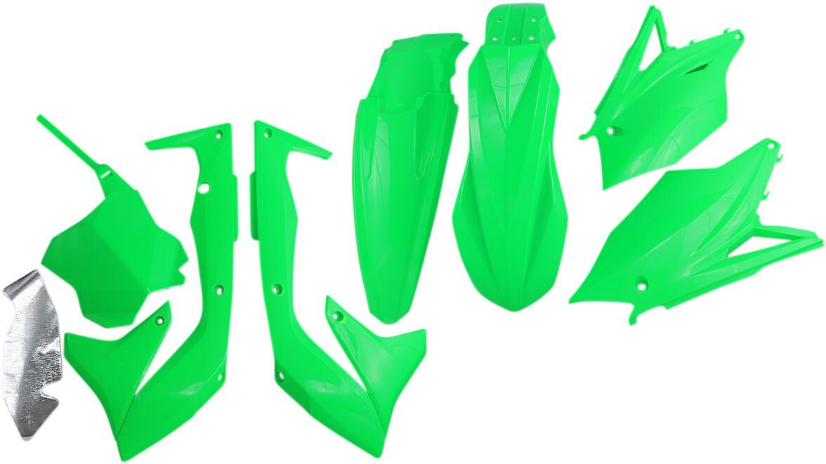 UFO BODY KIT KAWASAKI FLUO GREEN KAKIT226-AFLU