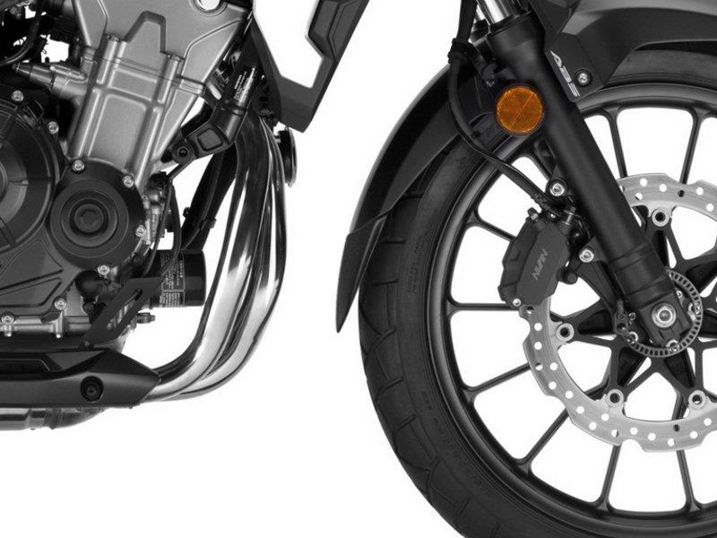 PUIG Front Fender Extender Black for Honda CB500 X 19-21 3679N