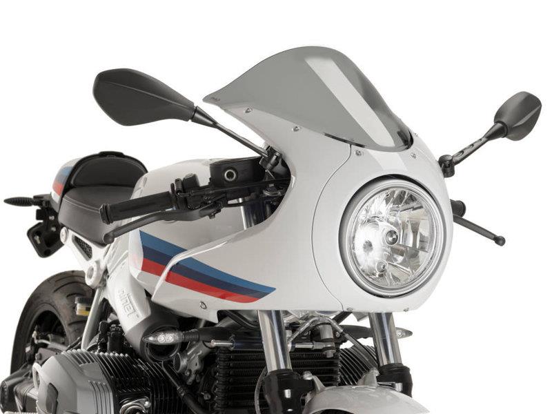 PUIG Touring Screen Black for BMW R Nine T Racer 17-20 9402N